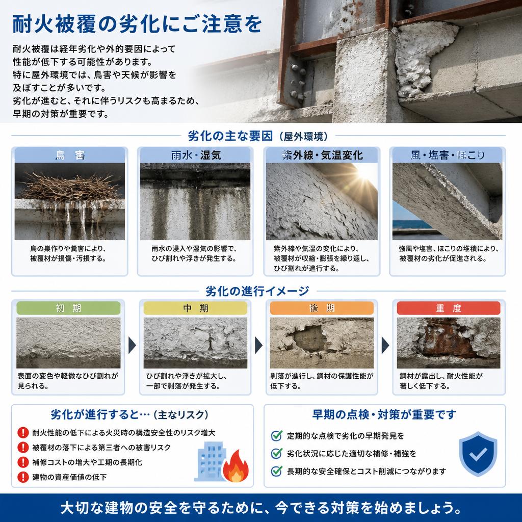 劣化の原因とその影響