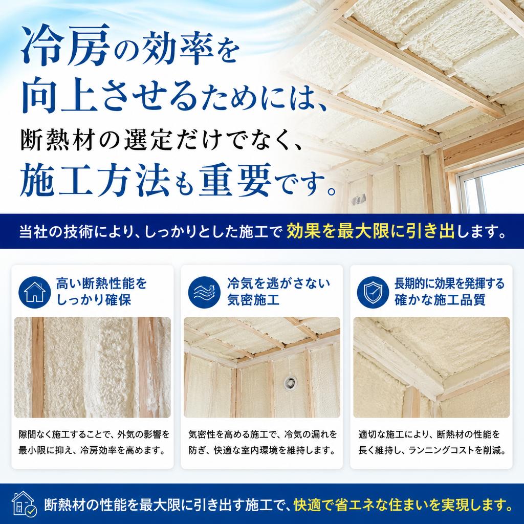 冷房効率を最大化するためのポイント