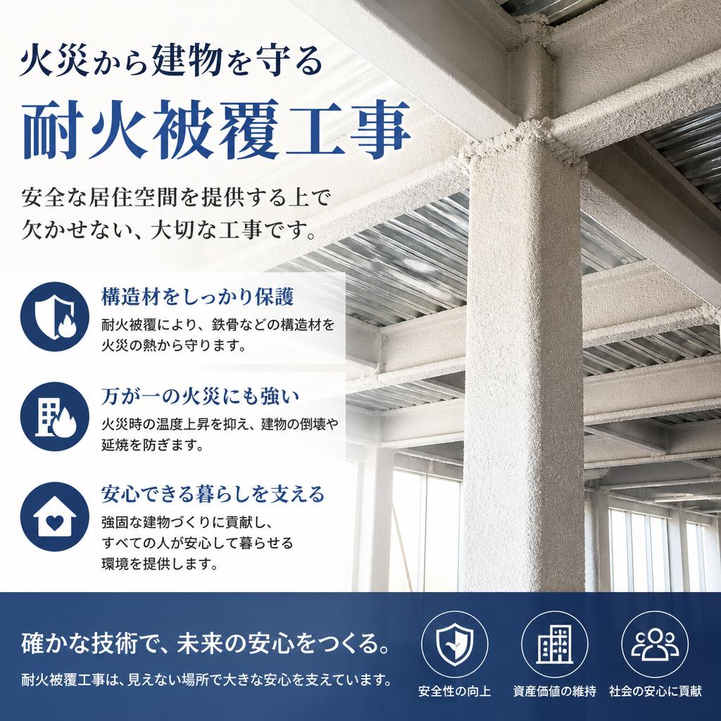 2. 災害対策の一環としての耐火被覆工事