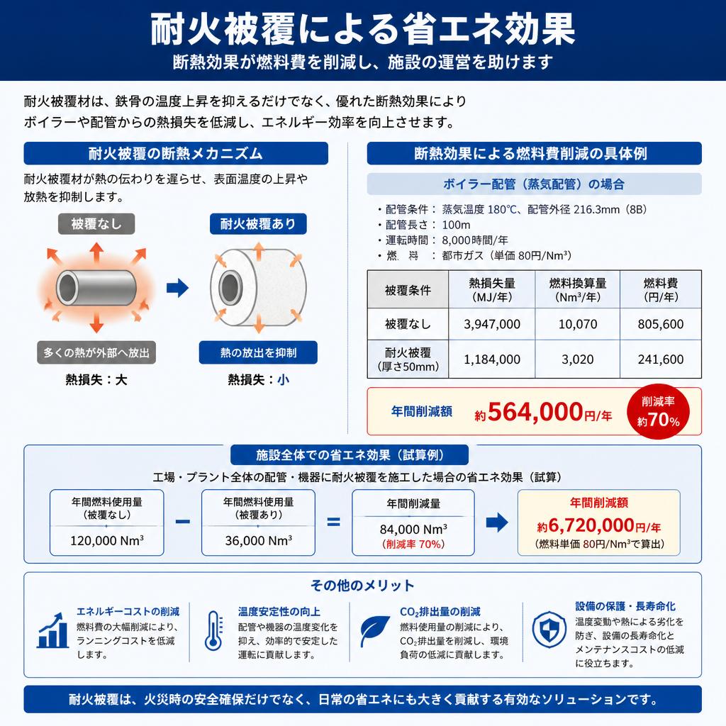 省エネ対策と耐火被覆の関連性