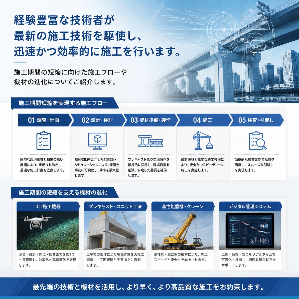 効率的な施工方法