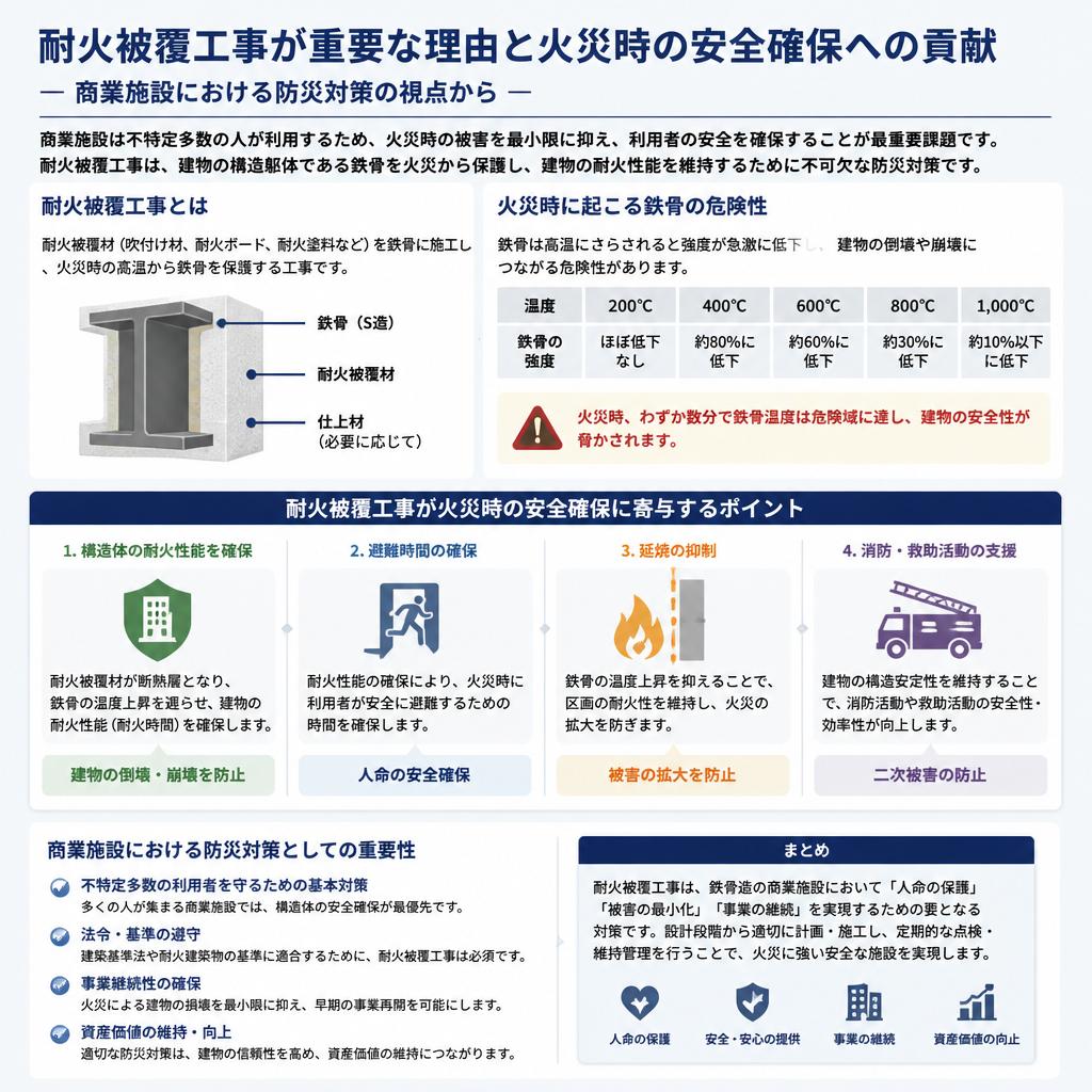 2. 耐火被覆工事の必要性～防災対策としての役割～