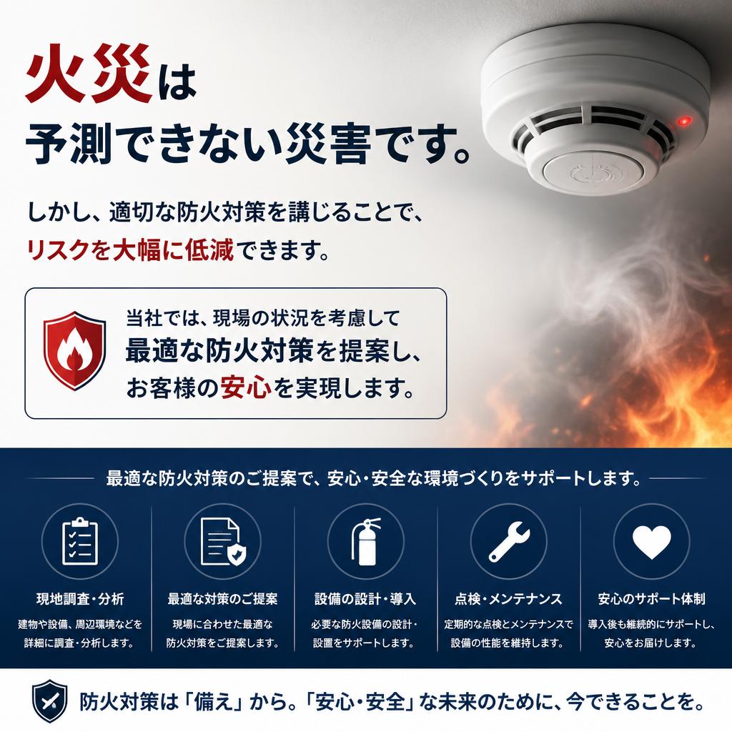 防火対策の重要性
