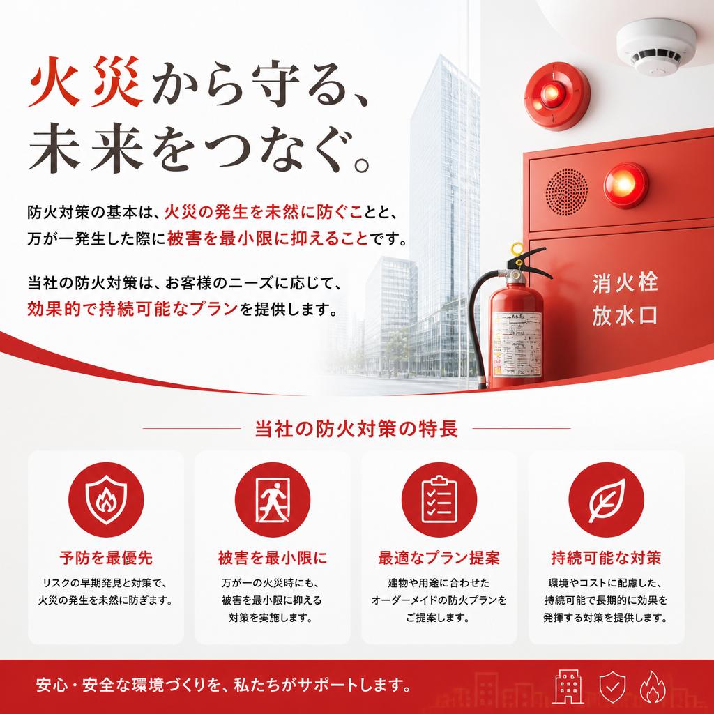 防火対策とは？