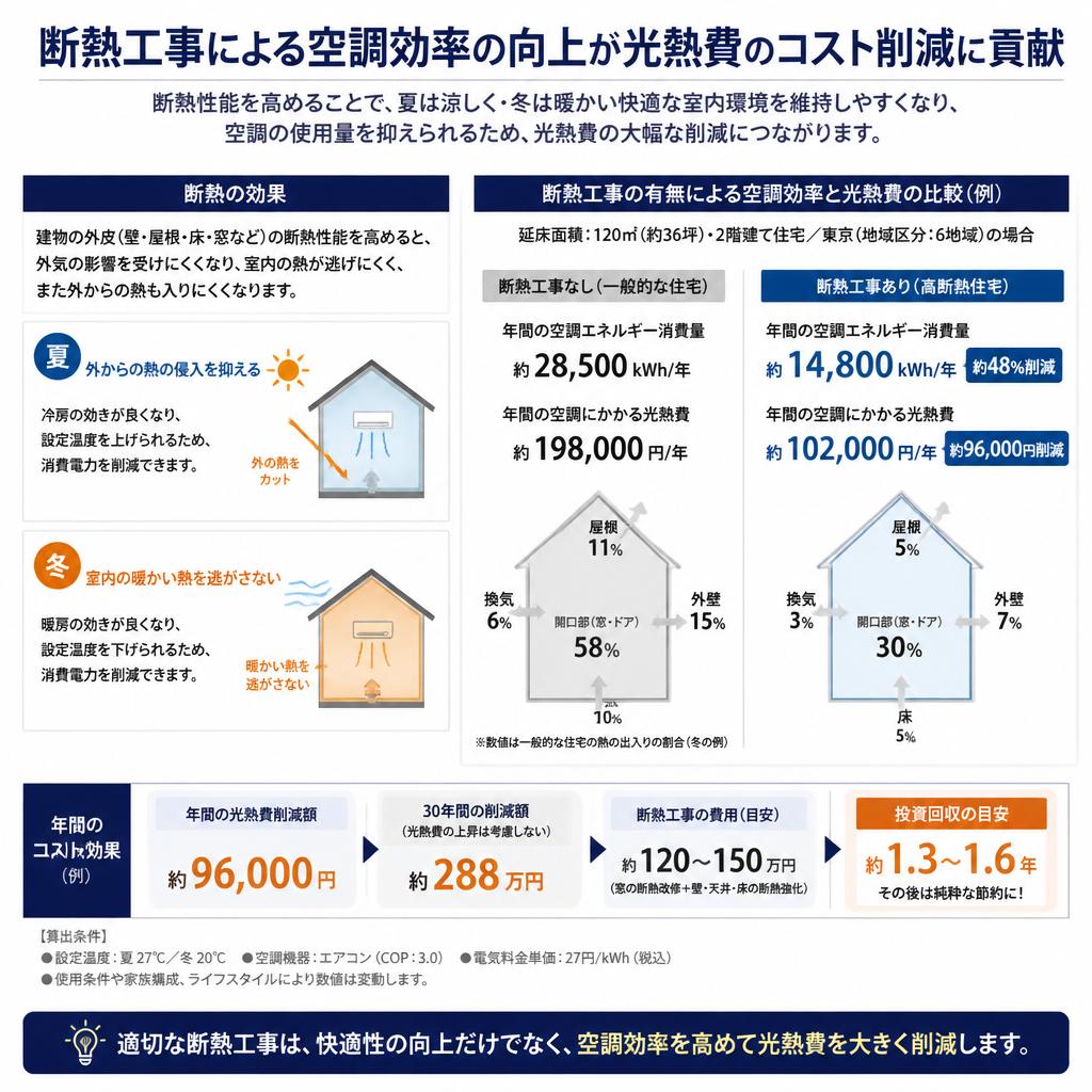 空調効率の向上とコスト削減