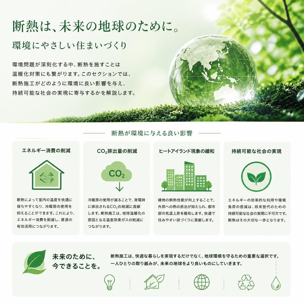 環境配慮と持続可能性