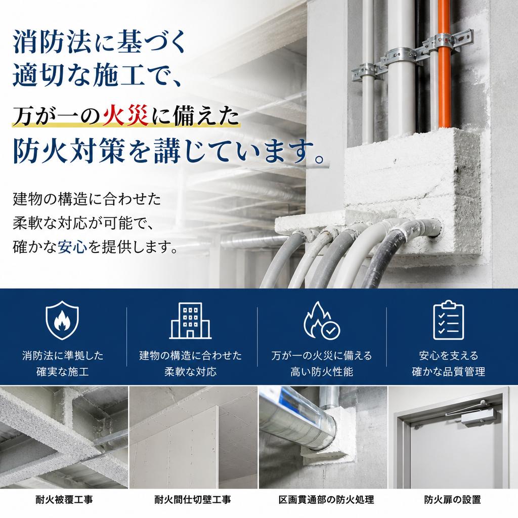 安心の防火対策