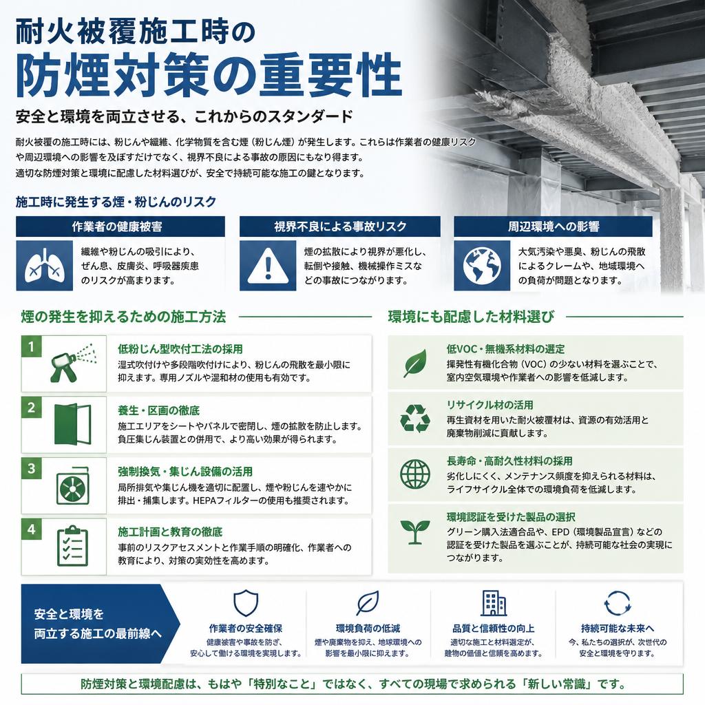 防煙対策と環境保護の両立