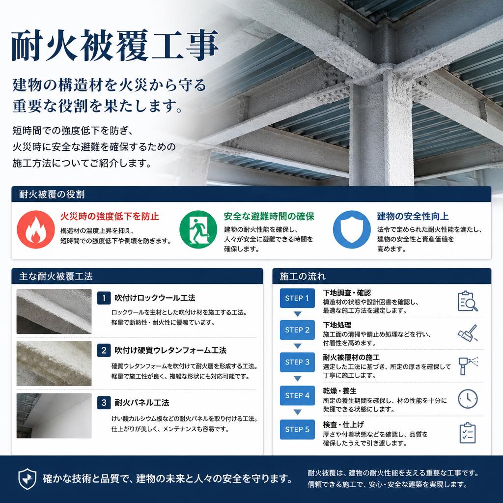 耐火被覆工事の重要性