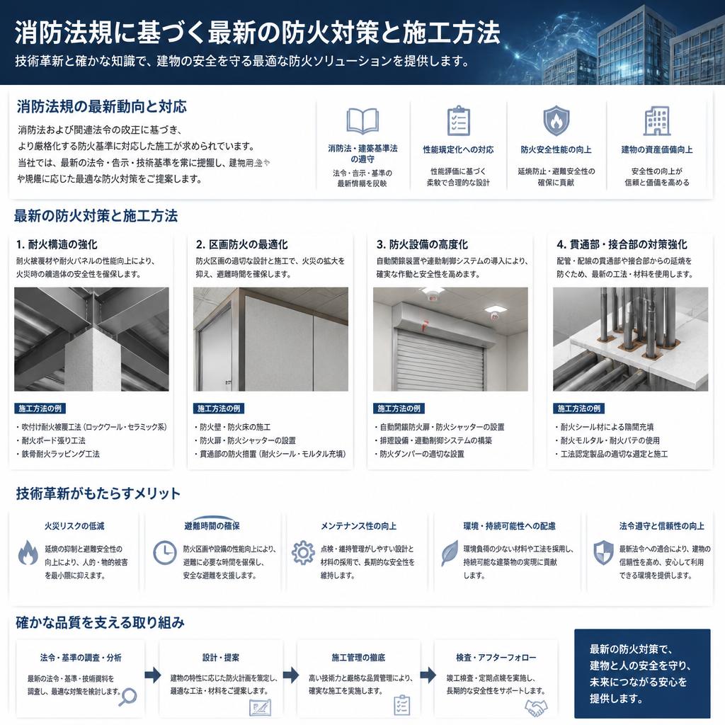 最新の防火対策